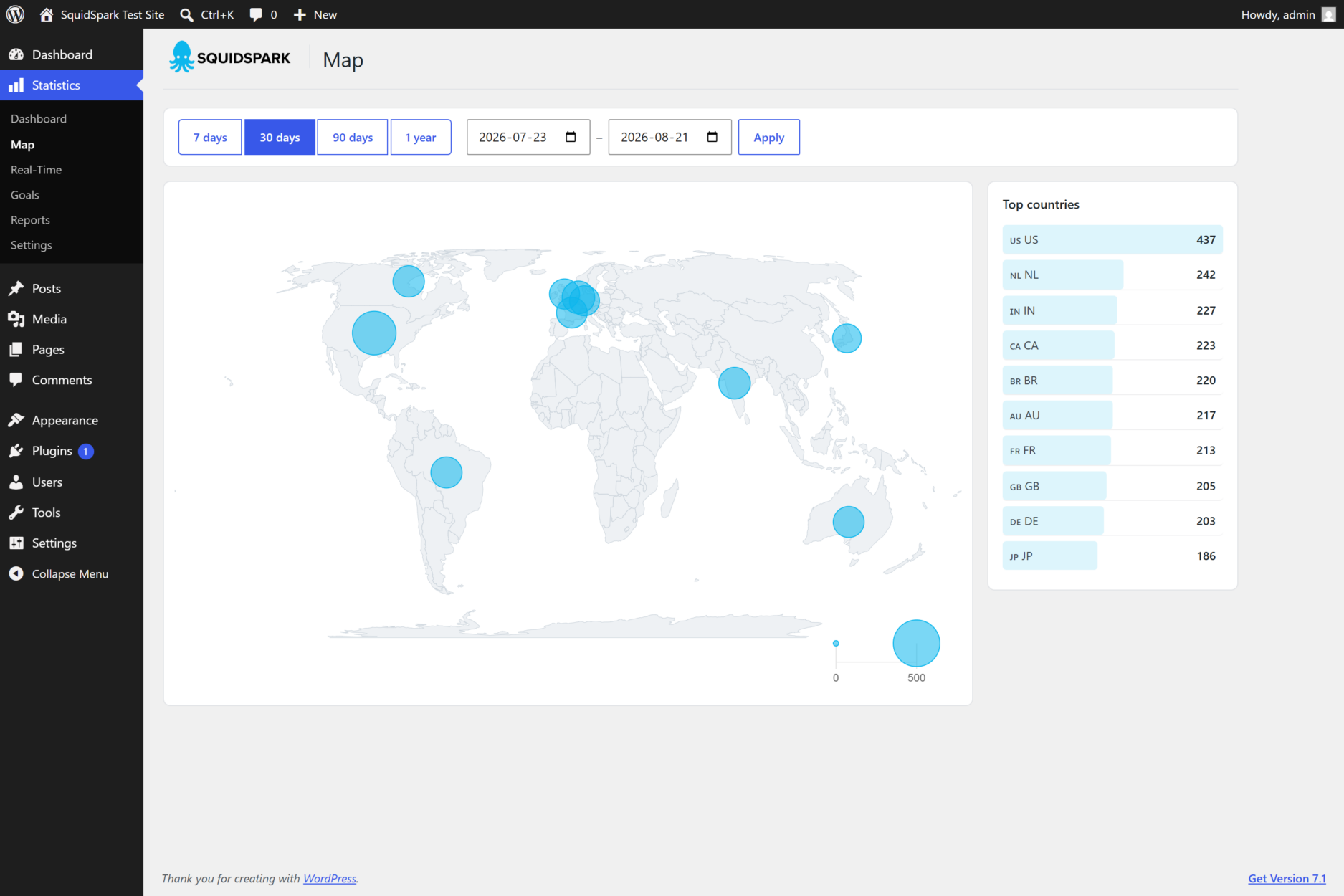 Offline geolocation map